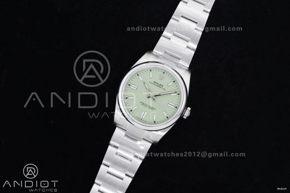 Pistachio 1:1 Edition VR3230 Best Perpetual Steel Dial 126000 904L KRF 36mm Oyster 1107